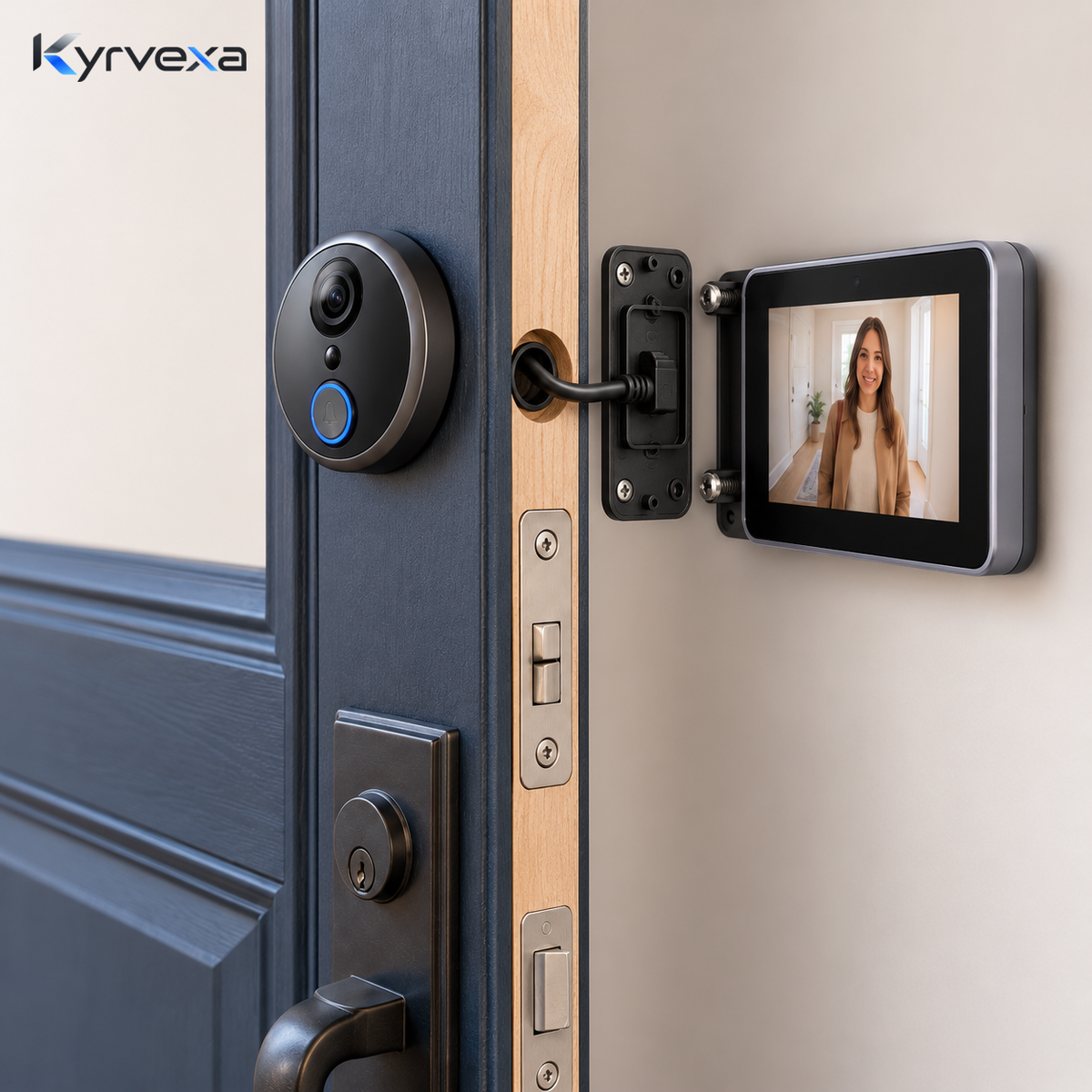 Kyrvexa™ ViewLatch Smart Door Viewer