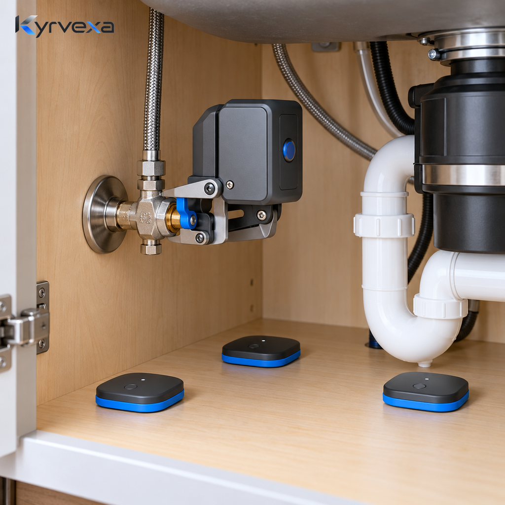 Kyrvexa™ AquaGuard Leak Shutoff Kit