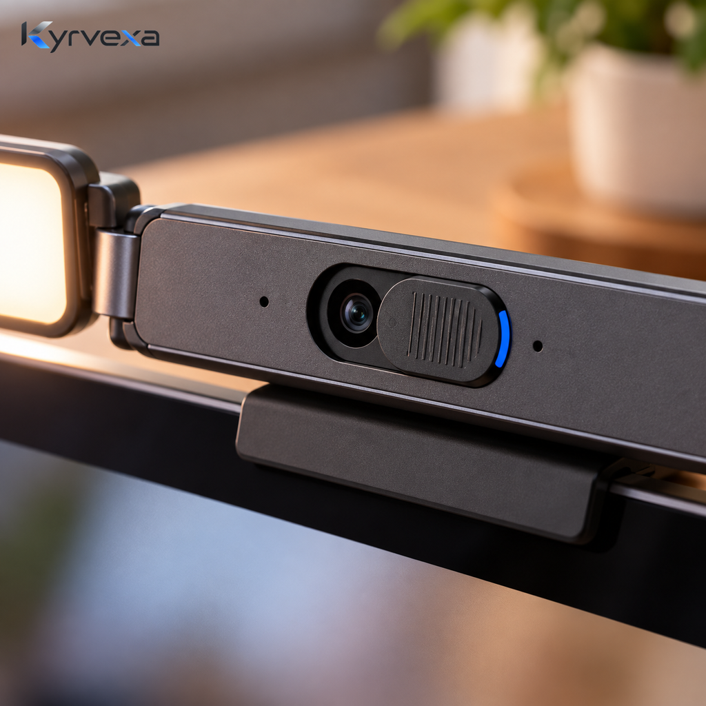 Kyrvexa™ FrameLight Video Call Bar