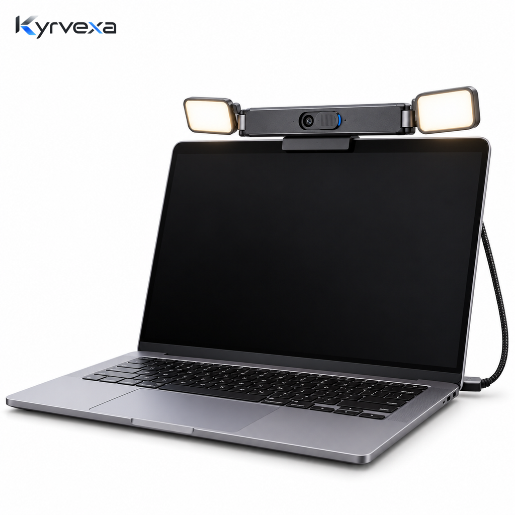 Kyrvexa™ FrameLight Video Call Bar