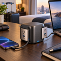 Kyrvexa™ CableCube Travel Power Hub
