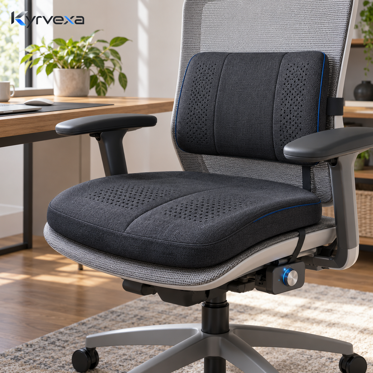 Kyrvexa™ SeatSense Climate Cushion