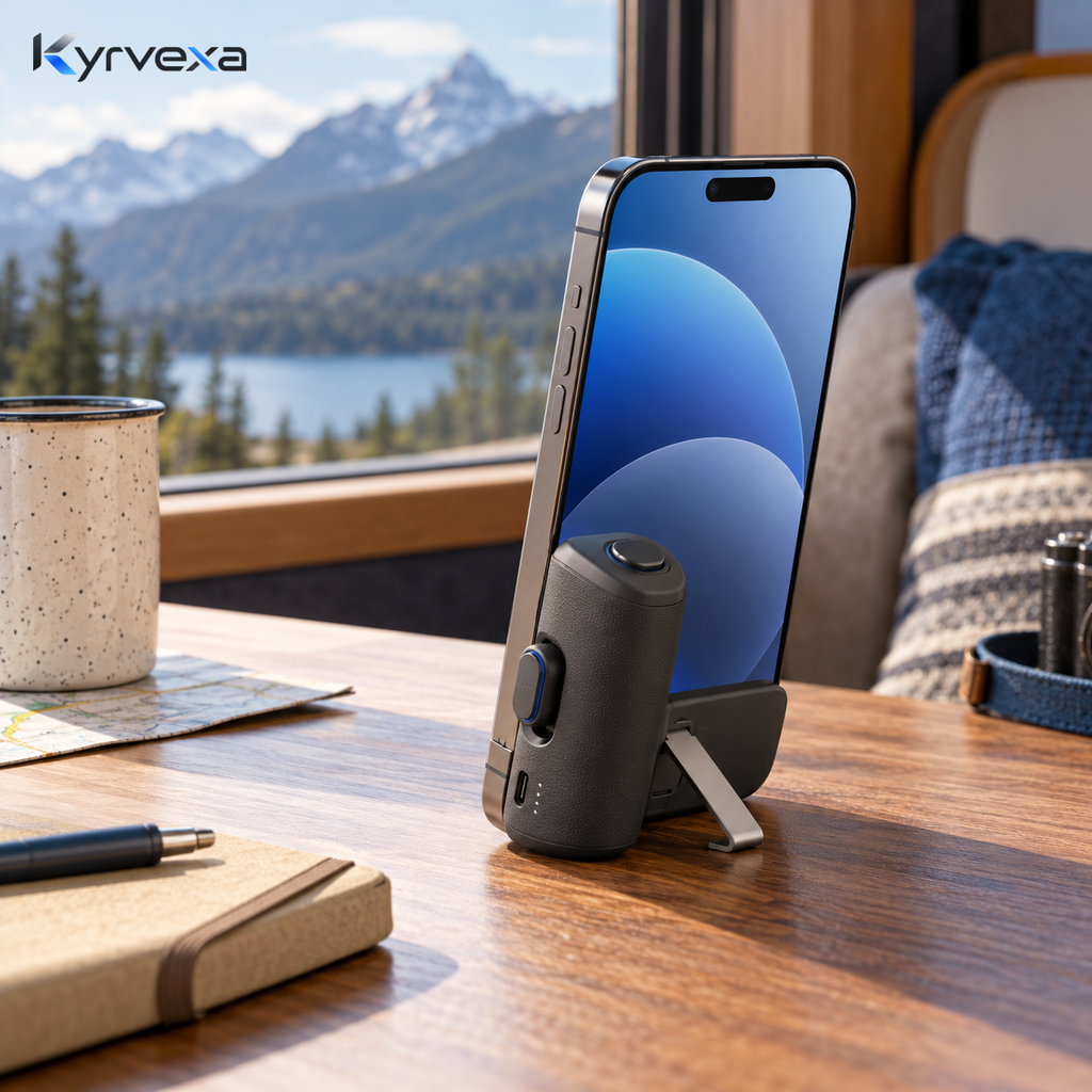 Kyrvexa™ GripCharge Phone Battery Handle