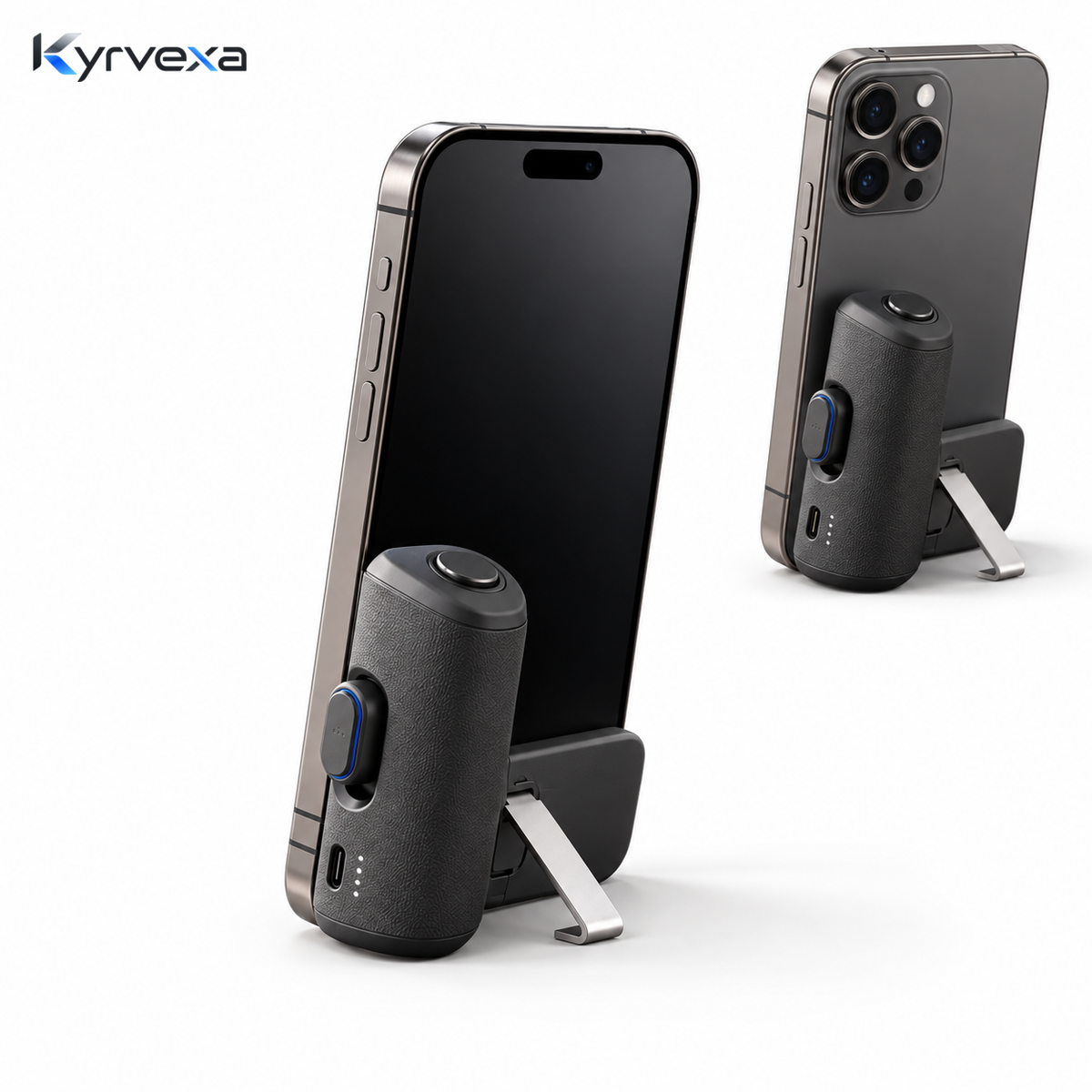 Kyrvexa™ GripCharge Phone Battery Handle
